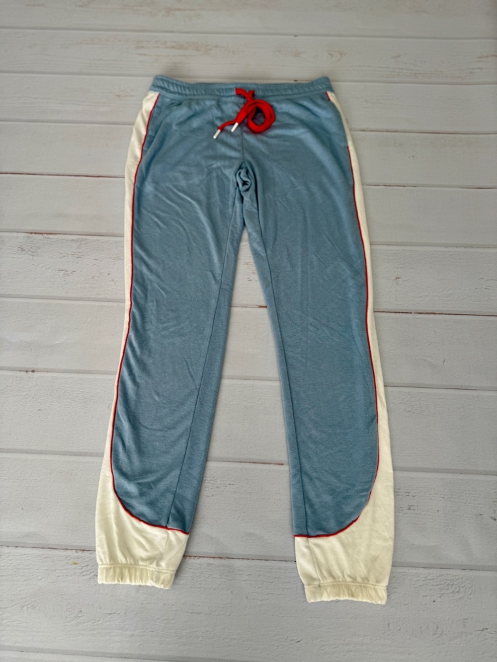 P.J. Salvage Colorblock Lounge Track Pants Women’s XS Blue Red